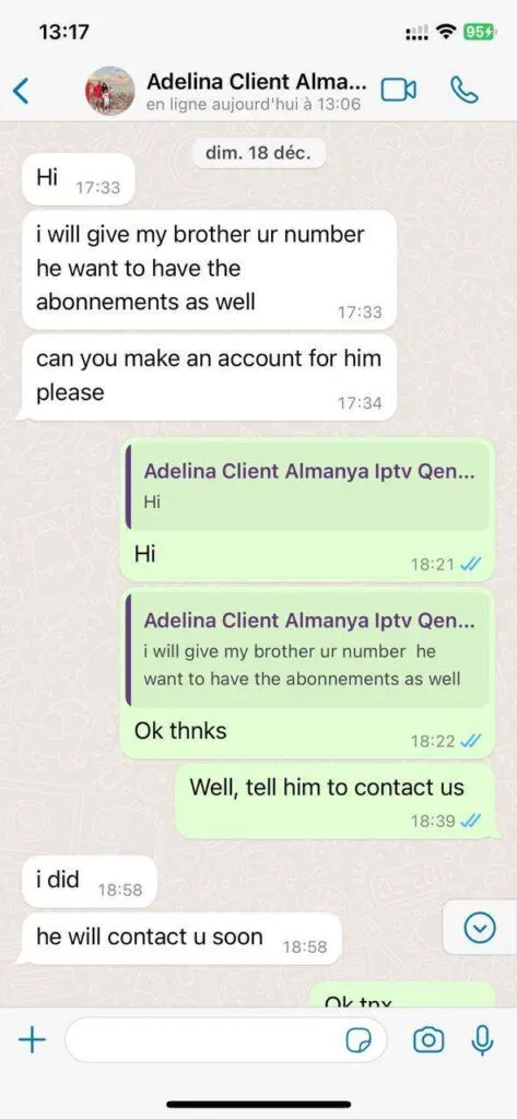 WhatsApp Support Chat Feedback Screenshot 5